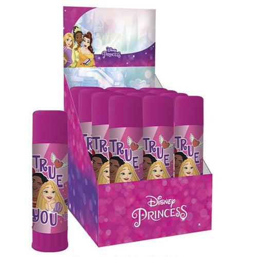 Set 12 Pz Colla Stick Da 25gr Grafica Principesse Per Scuola Regali Feste Bambine 964540