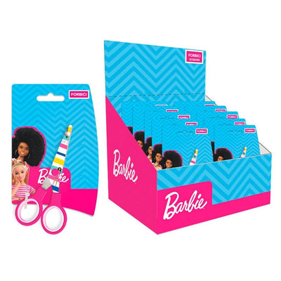 Set 24pz Forbici Scuola Decoro Barbie Per Scuola Tempo Libero Cancelleria Bambine 961488