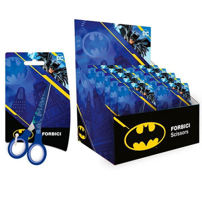 Set 24pz Forbici Scuola Decoro Batman Per Scuola Tempo Libero Cancelleria Bambini 961563