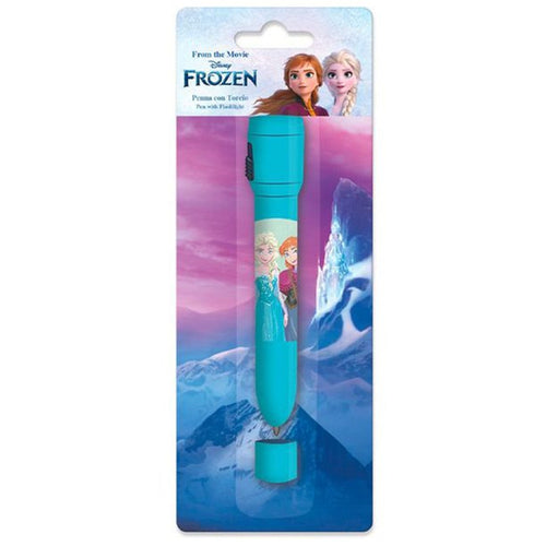 Penna Con Torcia Grafica Frozen Accessori Per Scuola Regalo Feste Bambine 954909