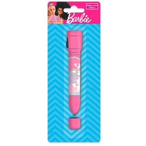 Penna Con Torcia Grafica Barbie Accessori Per Scuola Regalo Feste Bambine 954923