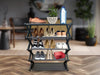 Scarpiera Per Ingresso Organizzatore Scarpe Mobile Mensole Stoccaggio Stretta 65,5x57x20cm