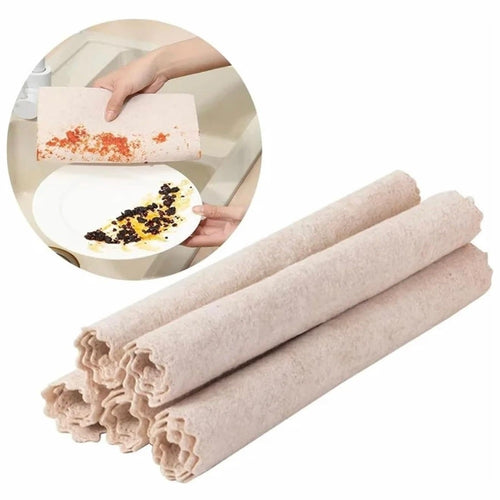 Set 10 Pz Panni Strofinacci Per Pulizia Vetri Finestre Piatti Cucina Riutilizzabili