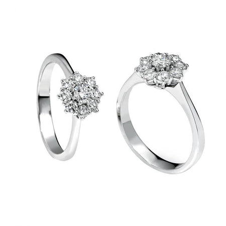 GIORGIO VISCONTI ANELLO IN ORO BIANCO E DIAMANTI