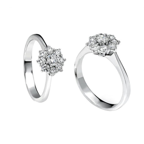 GIORGIO VISCONTI ANELLO IN ORO BIANCO E DIAMANTI