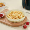 Set 10pz Cestino In Silicone Per Cottura Forno Friggitrice Ad Aria Lavaggio Lavastoviglie