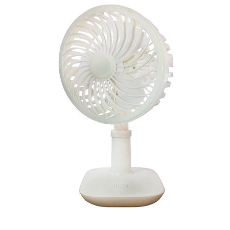 Mini Ventilatore Da Tavolo Usb Silenzioso Portatile Altezza Regolabile Rotazione 180°