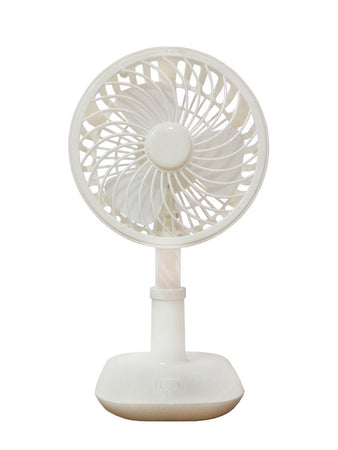 Mini Ventilatore Da Tavolo Usb Silenzioso Portatile Altezza Regolabile Rotazione 180°