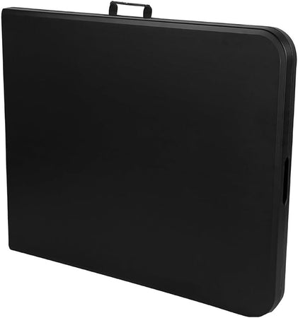 Tavolo Pieghevole Portatile Rettangolare 180cm Multiuso Campeggio Eventi 4-6 Persone