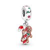 PANDORA - Charm pendente Omino di pan di zenzero