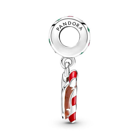 PANDORA - Charm pendente Omino di pan di zenzero