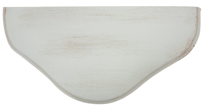 Biscottini Biscottini Mensola Muro Legno Bianco Anticato Made Italy Arredo Casa 43x21x32