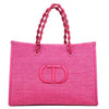 TWINSET Borsa Shopping Rosa Shock