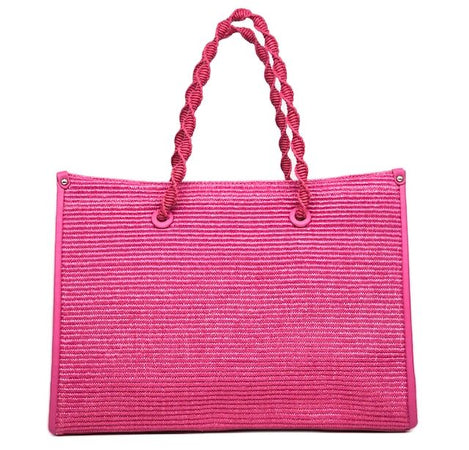 TWINSET Borsa Shopping Rosa Shock