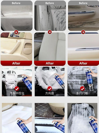 Detergente Spray Per Superfici Auto Multiuso Schiuma Fine Pulizia Profonda 650 Ml