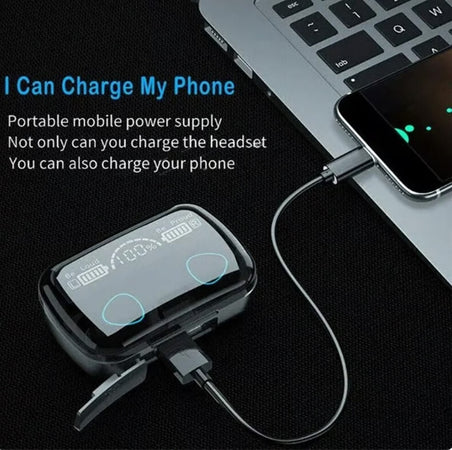 Auricolari Sportivi Wireless Tws Cuffie Bluetooth 5.1 Impermeabili Suono Ad Alta Fedeltà