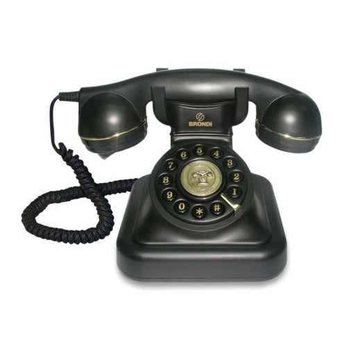 Brondi Vintage 20 Telefono Fisso Nero