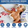 Cuscino Da Bagno Ergonomico Poggiatesta Per Vasca 4d Mesh Supporto Per Testa Collo Schiena