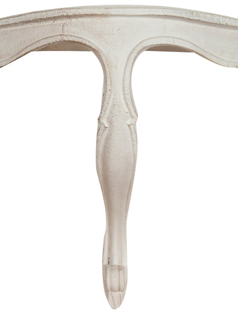 Biscottini Mensola Muro Biscottini Legno Bianco Anticato 50x24x34 Italia Arredo Casa