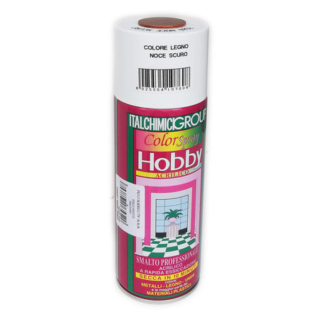 Italchimici bomboletta color spray hobby 400ml linea legno