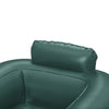 Poltrona Gonfiabile Relax Comfort Con Braccioli Pouf Poggiapiedi Comfi Cube 107x99x80cm