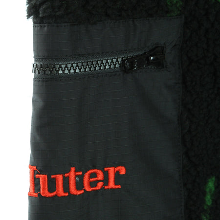 IUTER Orsetto Uomo Spider Fur Pant Black da uomo