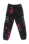 IUTER Orsetto Uomo Tie Dye Fur Pant Purple da uomo