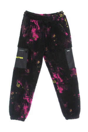 IUTER Orsetto Uomo Tie Dye Fur Pant Purple da uomo