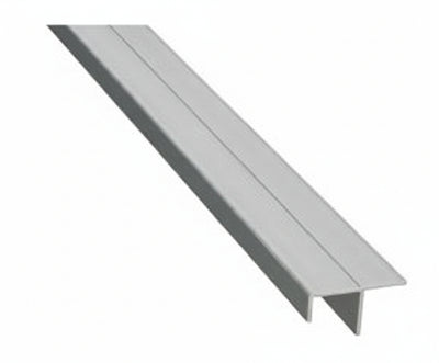 Laterale argento cm. 273 per finitura pannello dogato