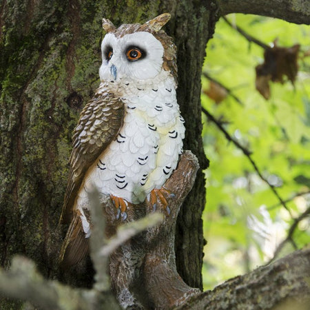 Statua decorativa in poliresina per giardino e veranda Animali del Bosco