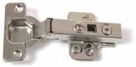 Cerniera Soft-Close c/15 sc.35 Nichelata + Base regolabile Pz 20 Marca Vitel A0261