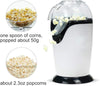 Macchina Per Popcorn Elettrica Ad Aria Calda Con Coperchio Rimovibile Cucina Senza Olio