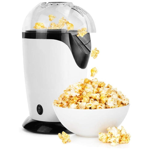 Macchina Per Popcorn Elettrica Ad Aria Calda Con Coperchio Rimovibile Cucina Senza Olio
