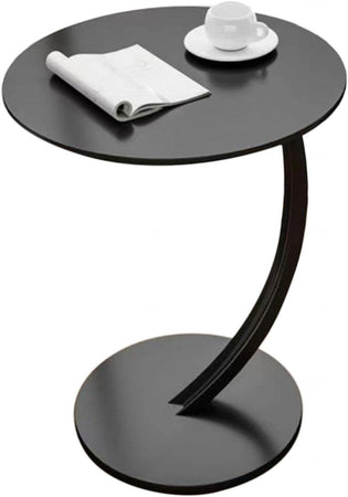 Tavolino Laterale A Forma Di C Moderno Elegante Per Soggiorno Salotto Divano Camera