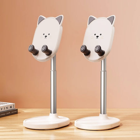 Supporto Per Cellulare Carino Da Tavolo Regolabile Telescopico Universale Portatile