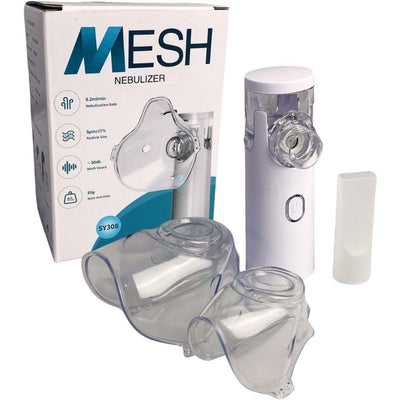 Mini Aerosol Portatile Silenzioso Apparecchio Per Adulti Bambini Respirazione Nebulizzatore