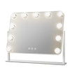 Specchio Luminoso 11 Led Controllo Touch 3 Temperature Luce Dimmerabile Stile Hollywood