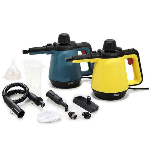 Pulitore A Vapore 9 In 1 1200 Watt Pulisce Sgrassa Sterilizza Con 9 Accessori Pulizia