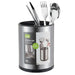 Scolaposate In Acciaio Organizer Per Posate Contenitore Rotondo Portautensili Da Cucina