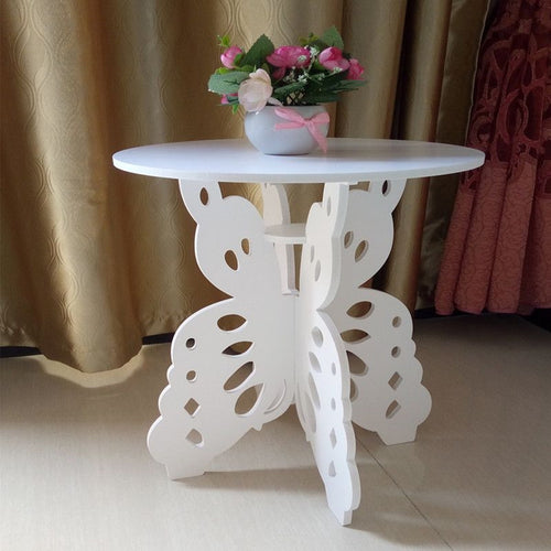 Tavolino Rotondo Design A Forma Di Farfalla Tavolo Da Caffè Soggiorno Patio Camera Letto