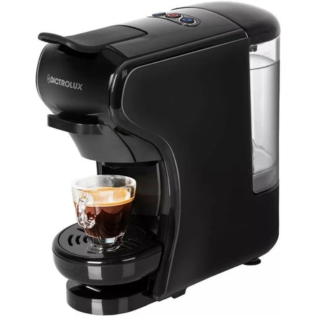 Macchina Da Caffè 1450w 4in1 Capsule Cialde Compatibile Nespresso Dolce Gusto A Modo Mio