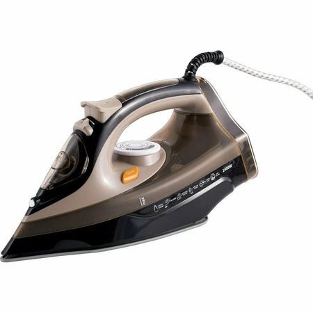 Ferro Da Stiro A Vapore Con Piastra In Ceramica 2400w 380 Ml Funzione Spray Autopulente