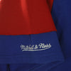 MITCHELL & NESS Felpa Cappuccio Manica Corta Uomo Nfl Fleece Hoodie Bufbil Royal da uomo