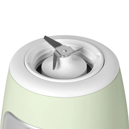 Frullatore 1000w Con Caraffa In Vetro 1.5lt 2 Velocità + Pulse Design Vintage Retrò