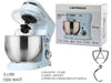 Impastatrice Planetaria Da Cucina 1000w 5lt Con Coperchio Paraschizzi 3 Ganci 6 Velocità