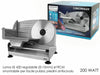 Affettatrice Elettrica 200w Affetta Taglia Salumi Pane Formaggio Lama 19cm Casa In Acciaio
