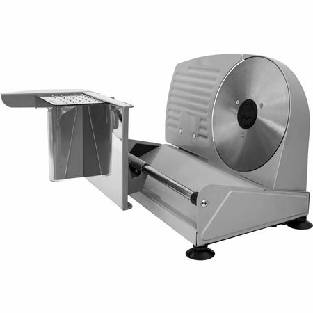 Affettatrice Elettrica 200w Affetta Taglia Salumi Pane Formaggio Lama 19cm Casa In Acciaio