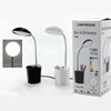Lampada Da Tavolo Scrivania Con Portapenne 3 Watt 15led 16v A Luce Calda In 2 Colori