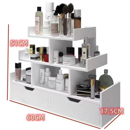 Contenitore Box Espositore Per Trucco Organizer Porta Cosmetici Make Up Rossetto Cassetti