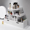 Contenitore Box Espositore Per Trucco Organizer Porta Cosmetici Make Up Rossetto Cassetti